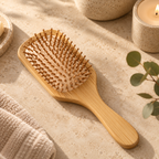 Velmera Wooden Brush |             Scalp Massage