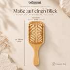 Velmera Wooden Brush |             Scalp Massage
